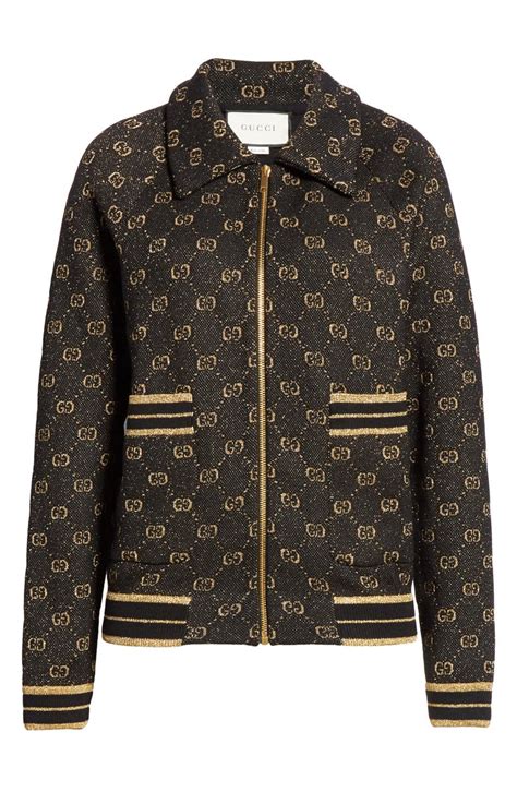 gucci jacket black and gold|Gucci jacket prices.